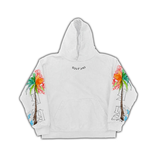 999 CLUB STRANDED HOODIE