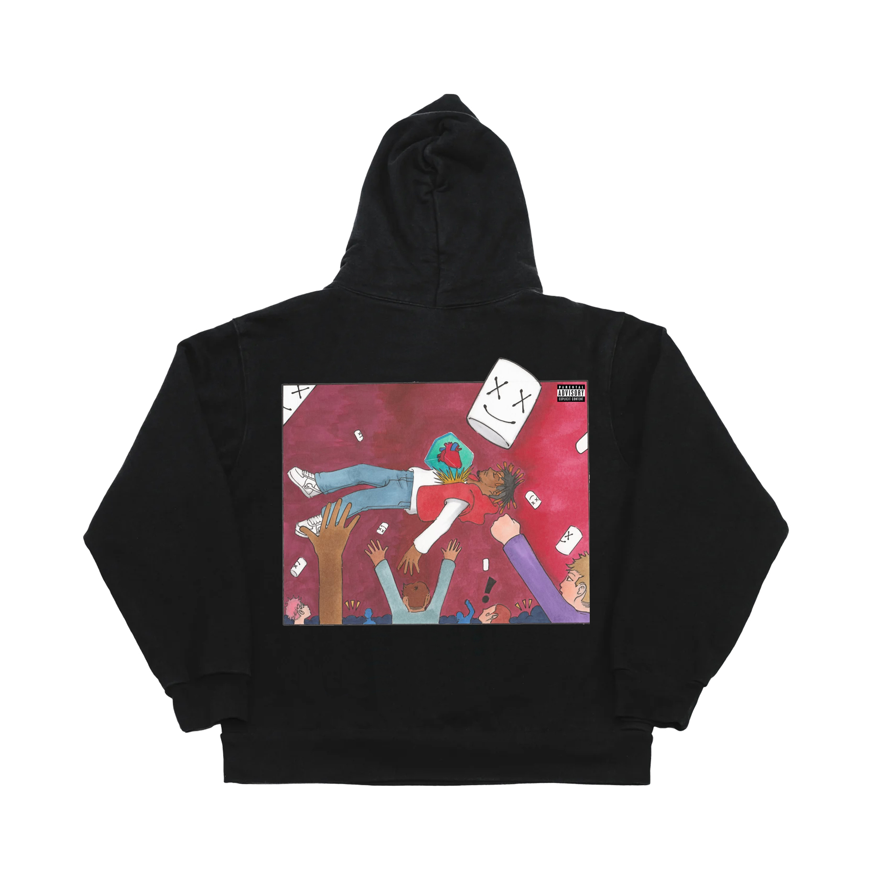 999 CLUB WE DONT GET ALONG HOODIE - Image 2